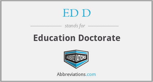 doctorate (phd edd etc)